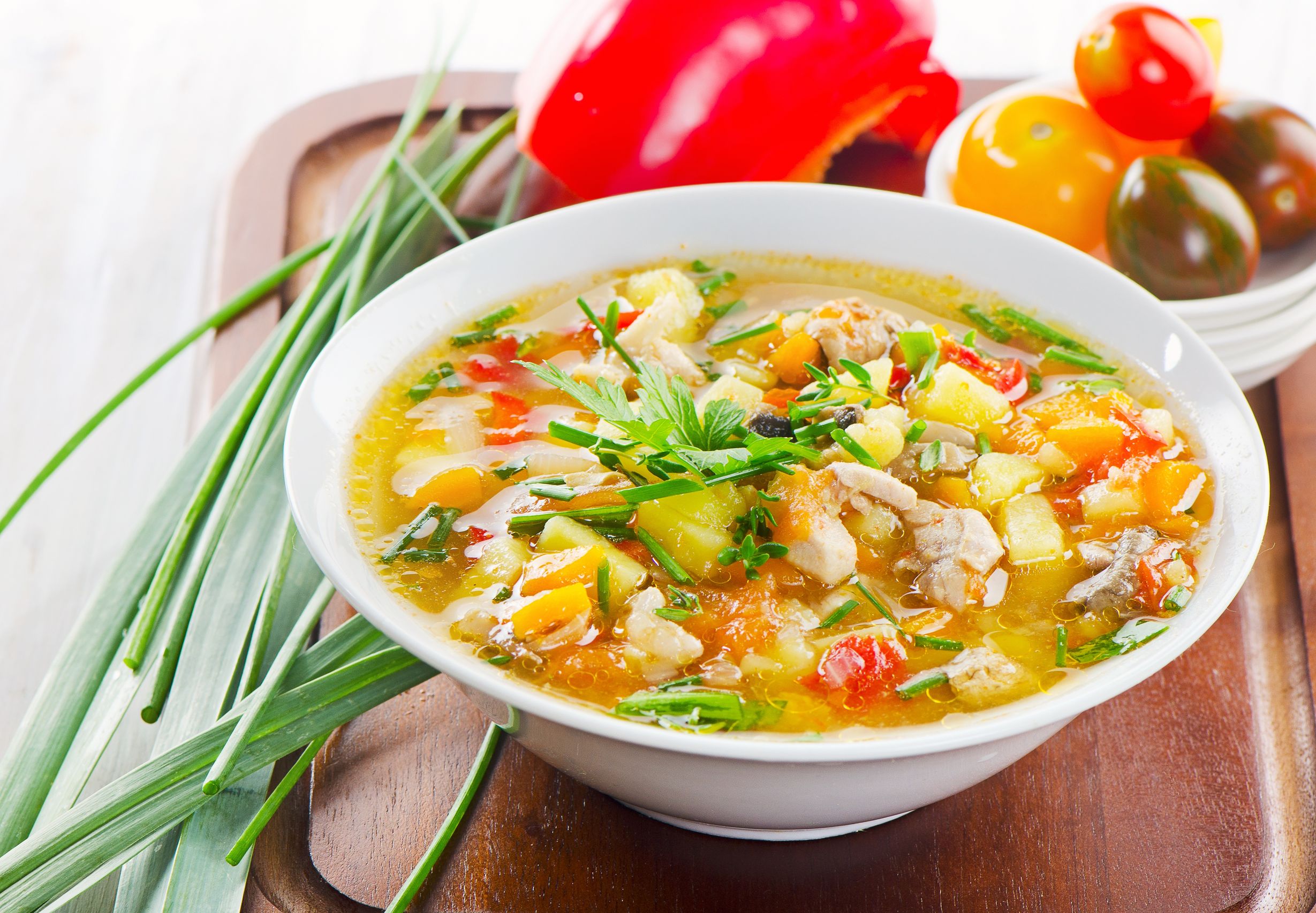 CHICKEN SOUPS